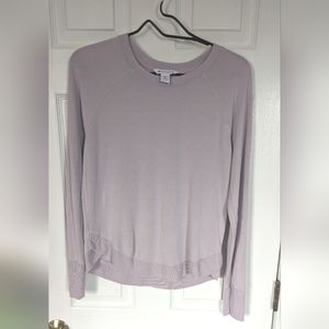 Athleta Women's Lavender Long Sleeve XS Top